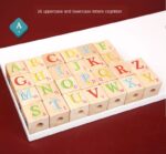 Trenulet de tras educativ Cuburi rotative Building Block