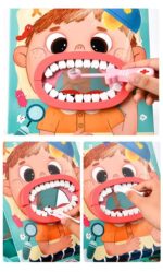 Trusa doctor jucarie de rol din lemn MSN