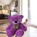 Ursulet plus moale Mov Jucarie animale 160cm