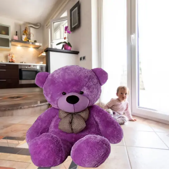 Ursulet plus moale Mov Jucarie animale 160cm