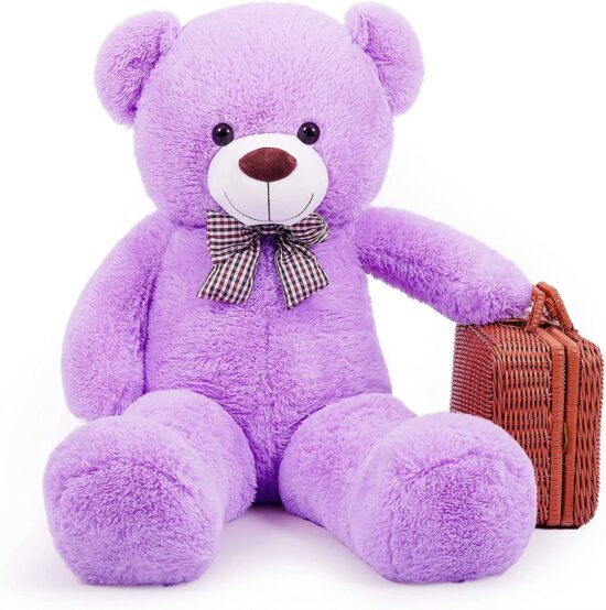 Ursulet plus moale Mov Jucarie animale 90-160cm