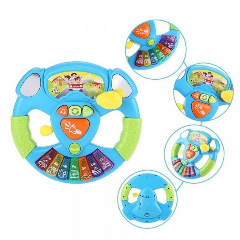 Volan interactiv sunete si lumini activitati