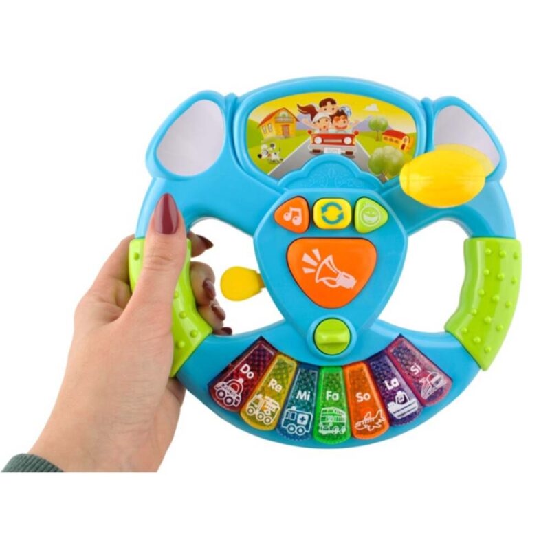 Volan interactiv sunete si lumini activitati