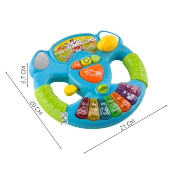 Volan interactiv sunete si lumini activitati