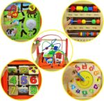 Antepremergator Activitati 6in1 Cub Ferma animalelor
