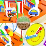 Antepremergator Activitati 6in1 Cub Ferma animalelor