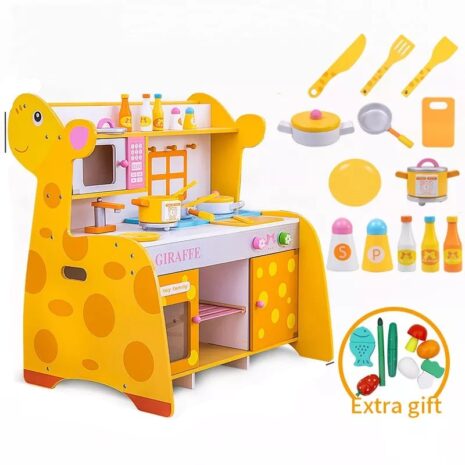 Bucatarie Girafa cu accesorii de gatit Chiuveta Aragaz