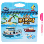 Carte de colorat Nave Marker cu apa reutilizabila