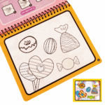 Carte reutilizabila de colorat Desert Marker cu apa