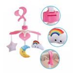 Carusel Mobil pentru Patut Carucior cu Animalute moi