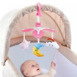 Carusel Mobil pentru Patut Carucior cu Animalute moi