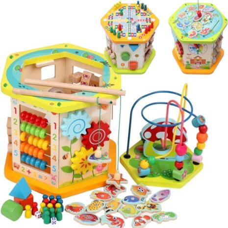 Centru Activitati Ciupercuta Cub multifunctional lemn