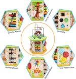 Centru Activitati Ciupercuta Cub multifunctional lemn