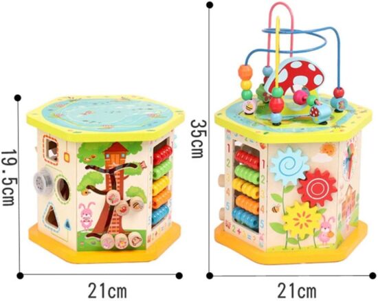 Centru Activitati Ciupercuta Cub multifunctional lemn