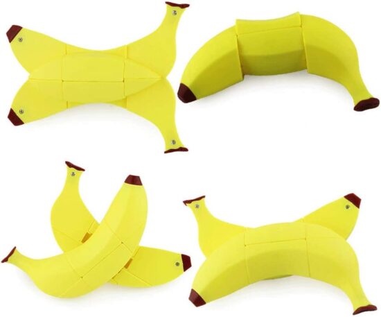 Cub Rubik 3in1 Fructe antistres Jucarie inteligenta