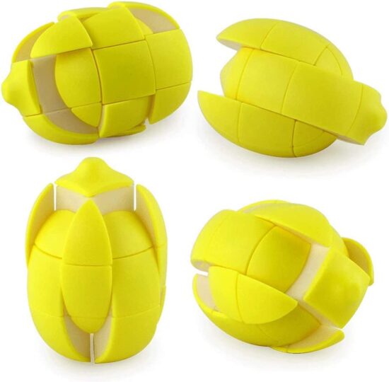 Cub Rubik 3in1 Fructe antistres Jucarie inteligenta