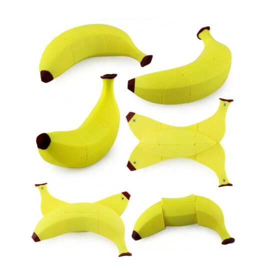 Cub Rubik Fructe Banana antistres Jucarie inteligenta