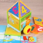 Cuburi constructii magnetice Joc Puzzle 18-29 piese