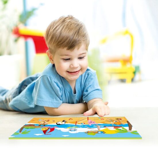 Cuburi constructii magnetice Joc Puzzle 18-29 piese