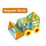 Cuburi constructii magnetice Joc Puzzle 18-29 piese