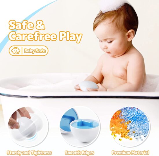 Joc Montessori Puzzle cu Cifre sub forma de oua 12pc