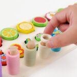 Joc logaritmic lemn Sortator Puzzle Operatii matematice