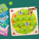 Joc sah memorie Puzzle educativ Forest Memory Chess