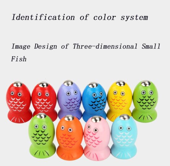 Jucarie 2in1 Pescuit magnetic Jucarie de tras Animale