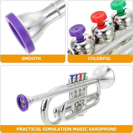 Jucarie Instrument de suflat Trompeta muzicala Saxofon