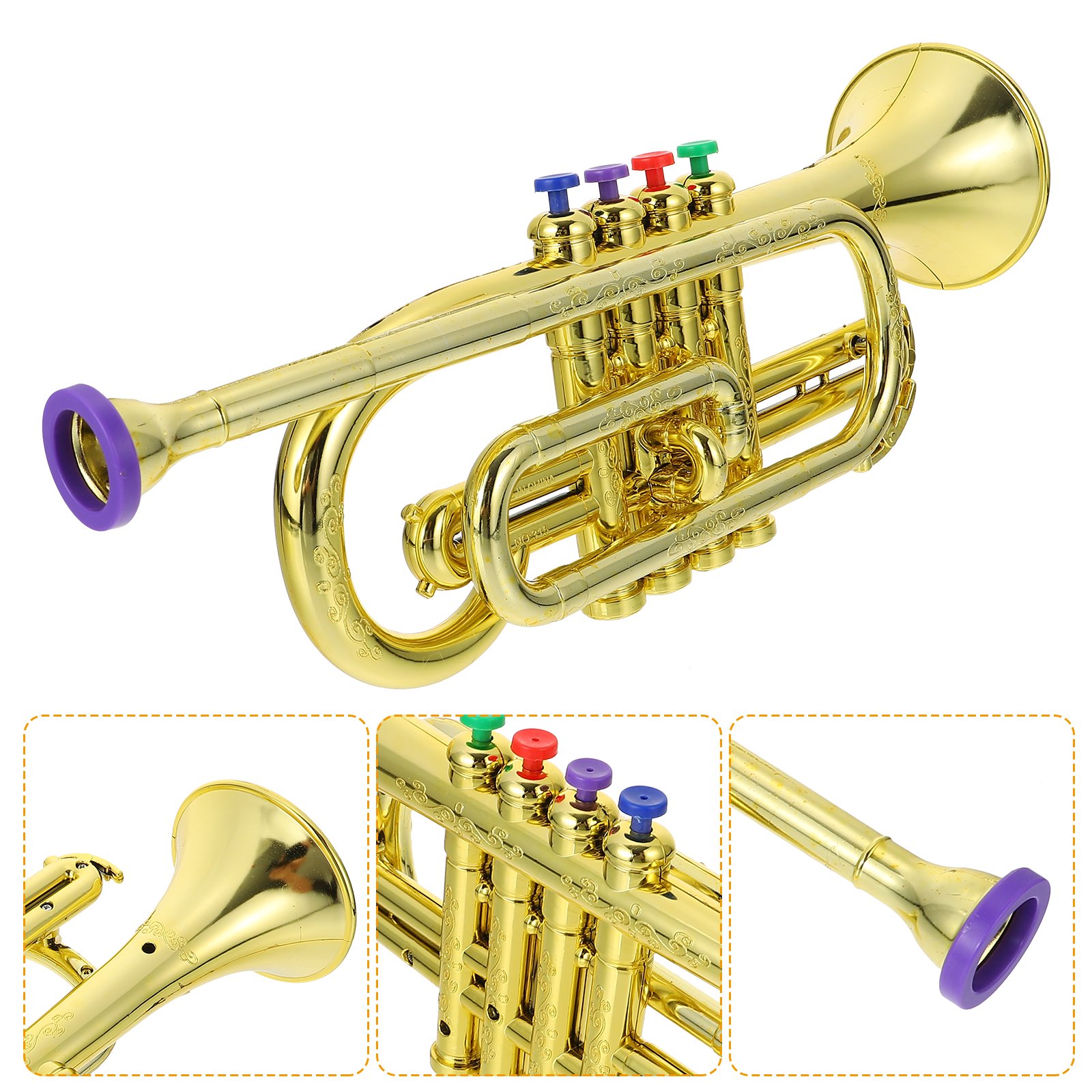 Jucarie Instrument de suflat Trompeta muzicala Saxofon