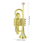 Jucarie Instrument de suflat Trompeta muzicala Saxofon