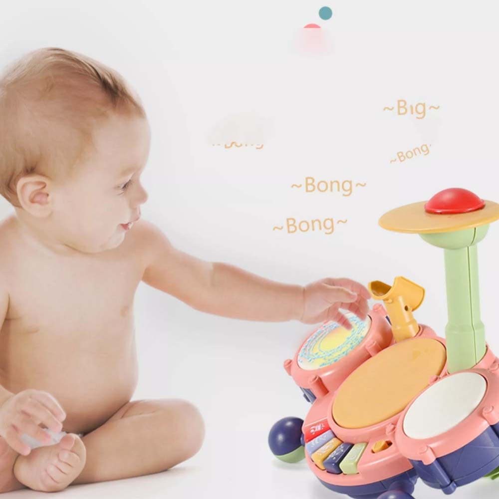 Jucarie Toba interactiva bebe cu microfon Lumini