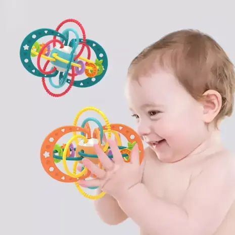 Jucarie pentru dentitie Zornaitoare bebelusi Huanger