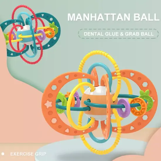 Jucarie pentru dentitie Zornaitoare bebelusi Huanger