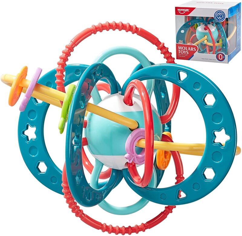 Jucarie pentru dentitie Zornaitoare bebelusi Huanger