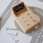 Mini Banc de lucru diferite Suruburi Joc Montessori lemn