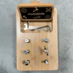 Mini Banc de lucru diferite Suruburi Joc Montessori lemn