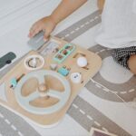 Placa Montessori Tablita senzoriala activitatile unui sofer