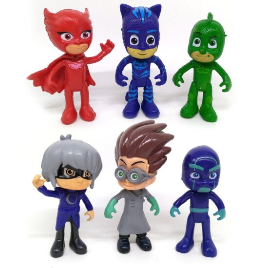 Set 6 figurine Eroii in Pijama Personaje decorative
