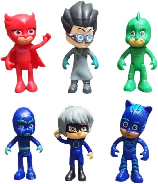 Set 6 figurine Eroii in Pijama Personaje decorative