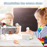 Standul de inghetata Accesorii din lemn Nunukids