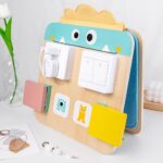 Tabla pliabila Montessori Jucarie senzoriala Busy Board