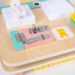 Tabla pliabila Montessori Jucarie senzoriala Busy Board