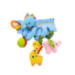 Zornaitoare de agatat Elefantul spirala cu jucarii plus