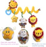 Zornaitoare de agatat LEUL spirala cu jucarii din plus