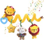 Zornaitoare de agatat LEUL spirala cu jucarii din plus