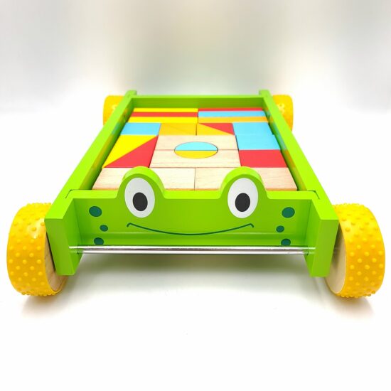 Antepremergator Broscuta Joc Cuburi de construit lemn