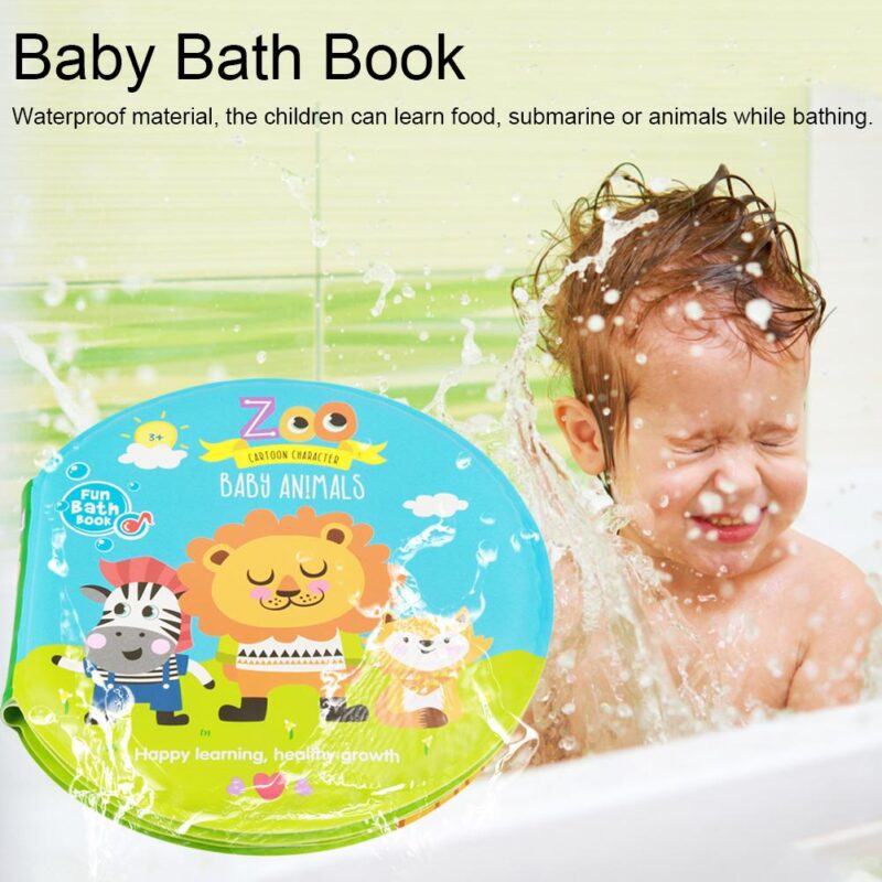 Set 2 Carti baie educativa bebelusi Animale Numere