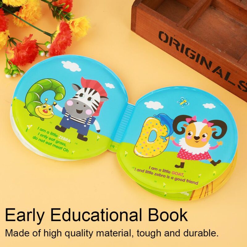 Set 2 Carti baie educativa bebelusi Animale Numere