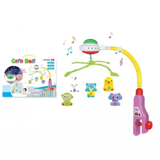 Carusel muzical cu proiectie Crib Bell 917